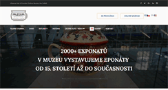 Desktop Screenshot of muzeumnocniku.cz